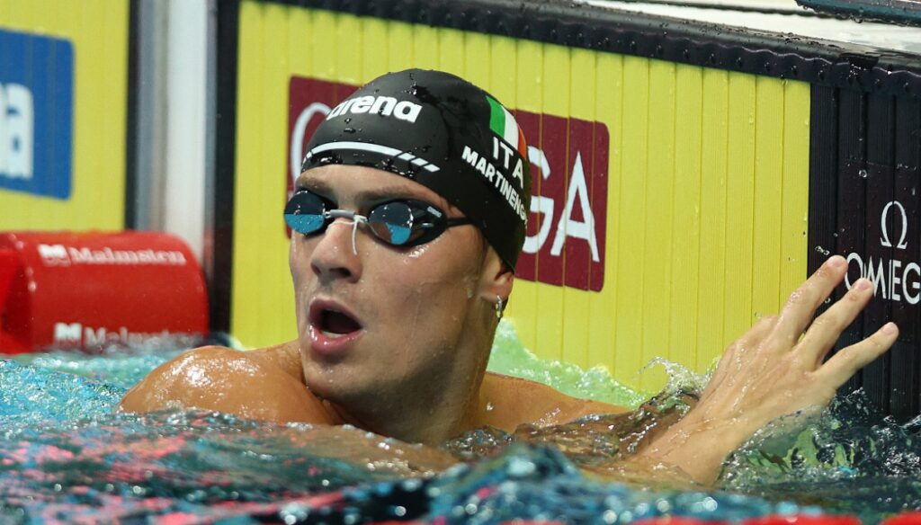 Nicolo Martinenghi: silver after gold, but admits his regrets