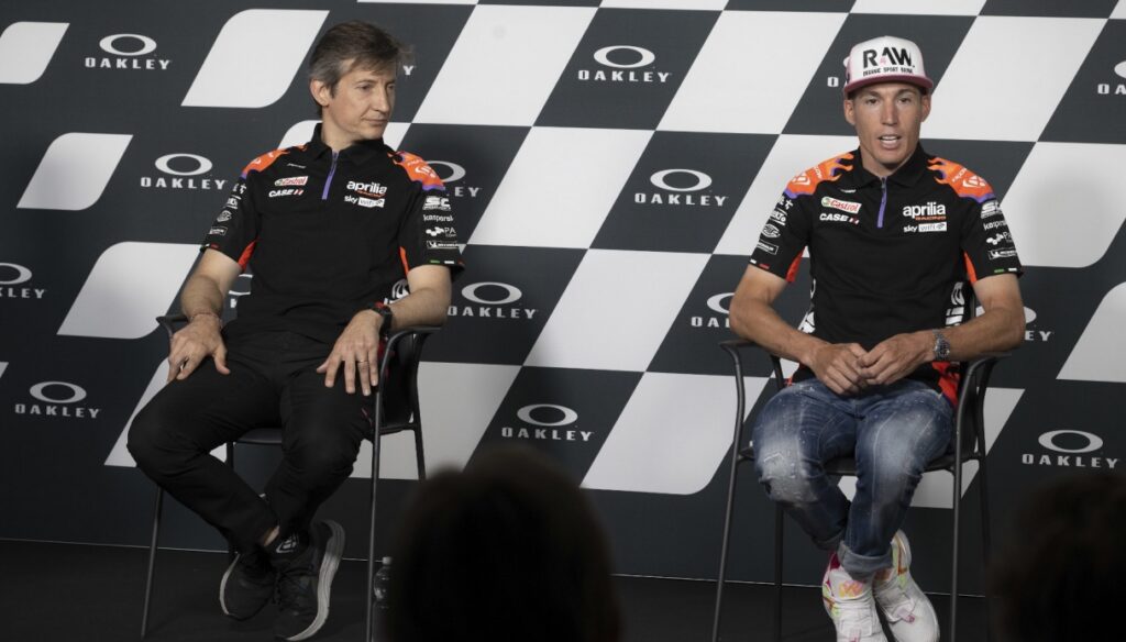 Aprilia, Massimo Rivola extols Aleix Espargaró (and inconveniences Valentino Rossi)