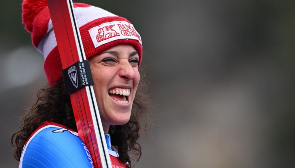 Federica Brignone knows that her mother Ninna Quario will be more relaxed