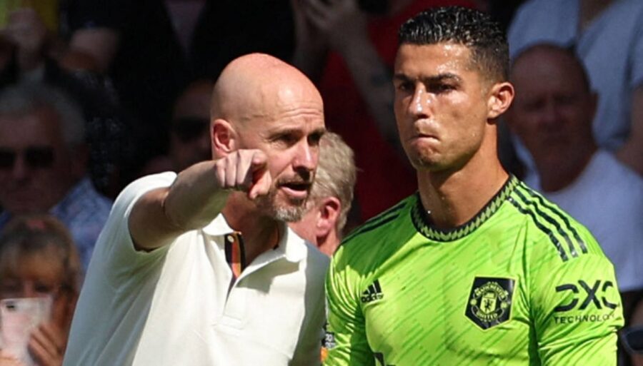 Cristiano Ronaldo, comes the harsh retort of Erik Ten Hag