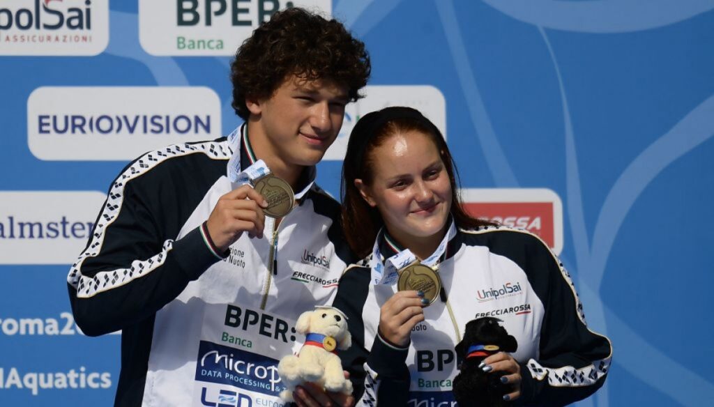 Chiara Pellacani and Matteo Santoro, bronze diving Sportal.eu