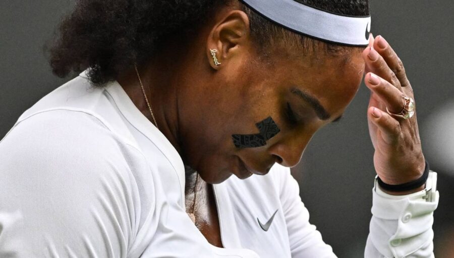 Serena Williams open-hearted: “I was thinking and crying.”