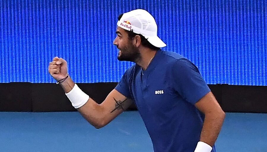Matteo Berrettini, winning comeback: Italy-Croatia 2-0