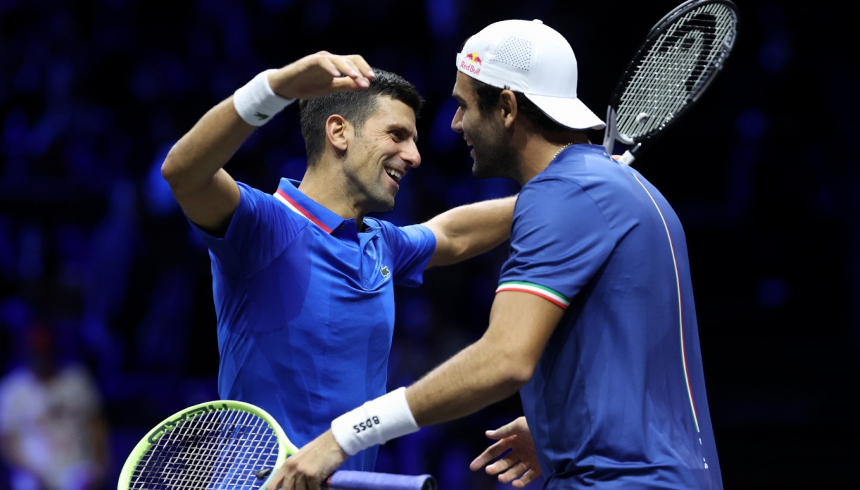 Matteo Berrettini and winning doubles with Novak Djokovic: the ...