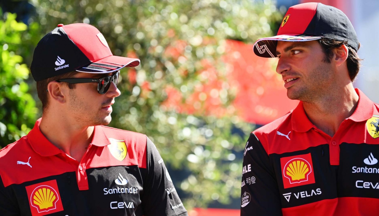 Ferrari drivers Charles Leclerc and Carlos Sainz return on track