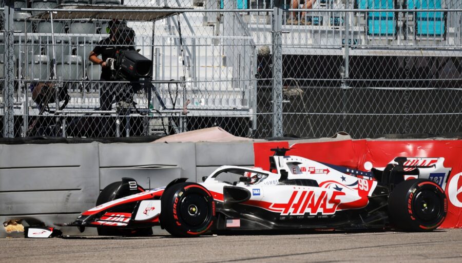 Antonio Giovinazzi, F1 comeback lasts only a few minutes