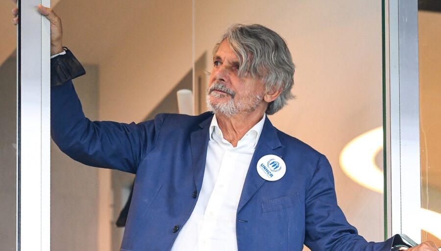 Sampdoria, Massimo Ferrero is working to return