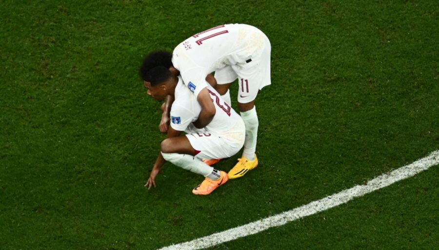 Qatar, in addition to elimination there is also a new negative record