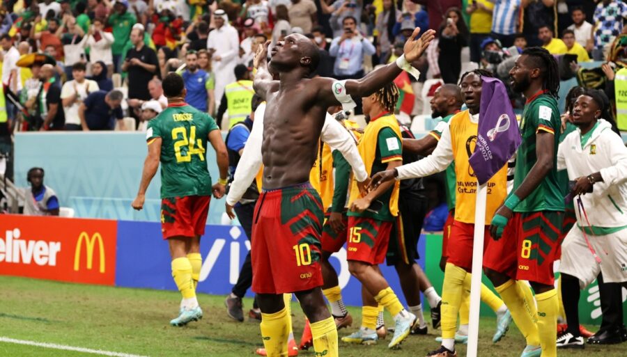Cameroon, historic but bitter victory with Brazil. Passes Switzerland
