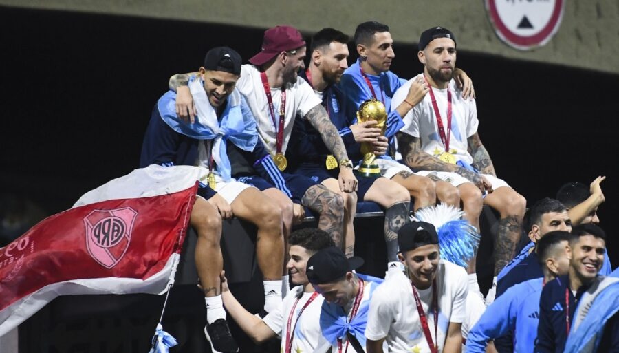 Fear for Messi and three other Argentines during celebration