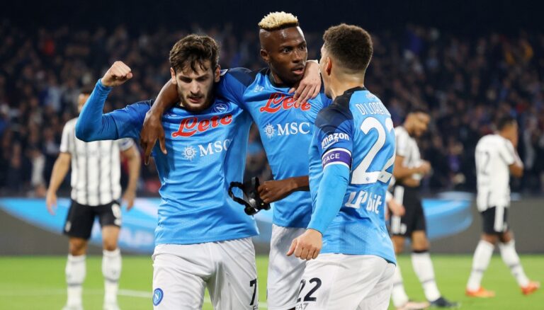 Osimhen-Kvaratskhelia show, Napoli makes five at Juventus - Sportal.eu