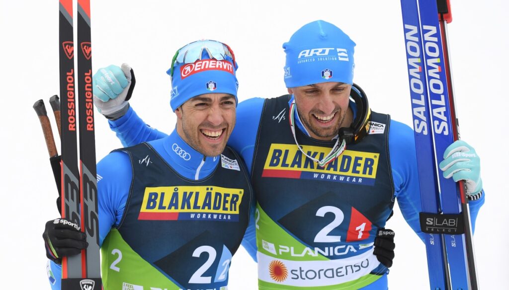 Federico Pellegrino and Francesco De Fabiani, it's silver at the World ...