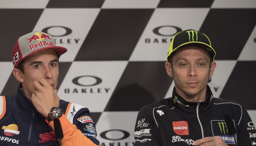 Valentino Rossi, Marc Marquez Returns To Charge And Reveals A Backstory ...