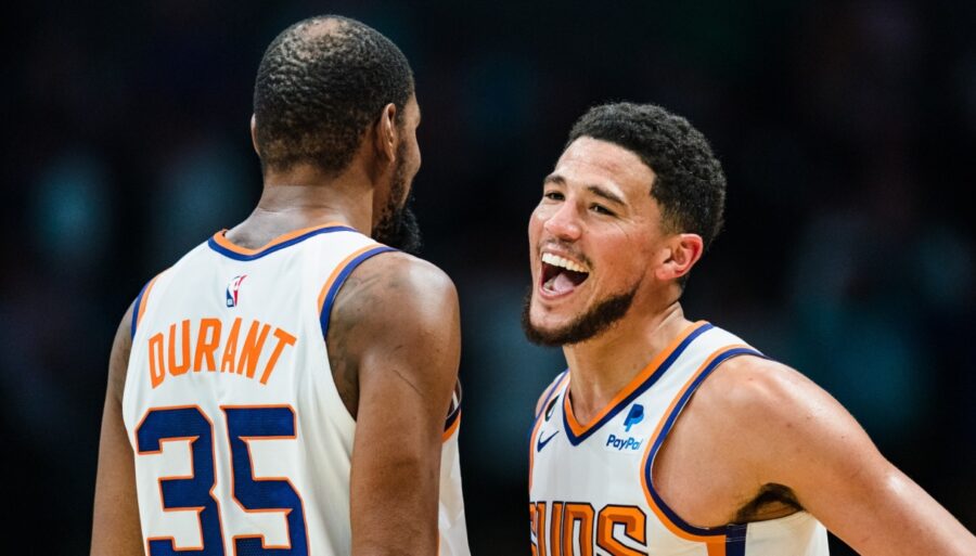 NBA, Durant-Booker duo sends Dallas to the mat