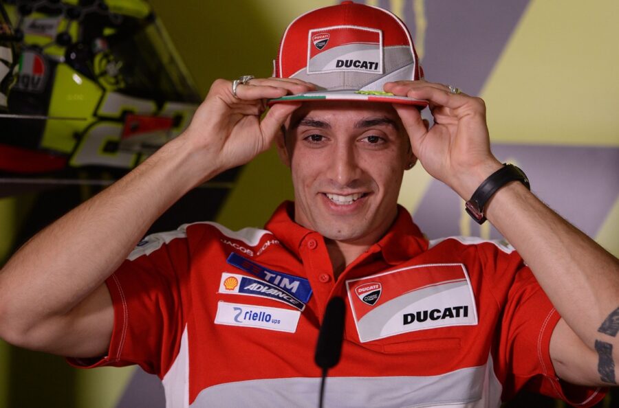 Andrea Iannone back on Ducati: “I’m happy”