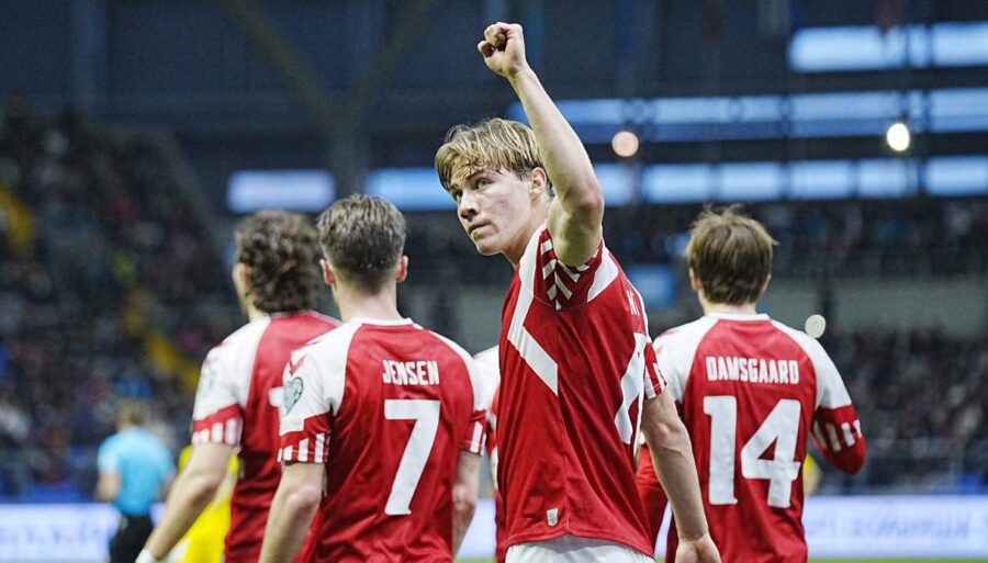 Super Rasmus Hojlund not enough: 5 goals in 2 games, but Denmark loses