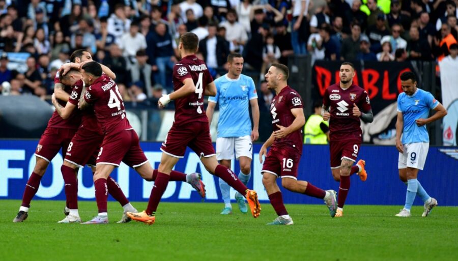 Torino topples Lazio: second place back in the balance