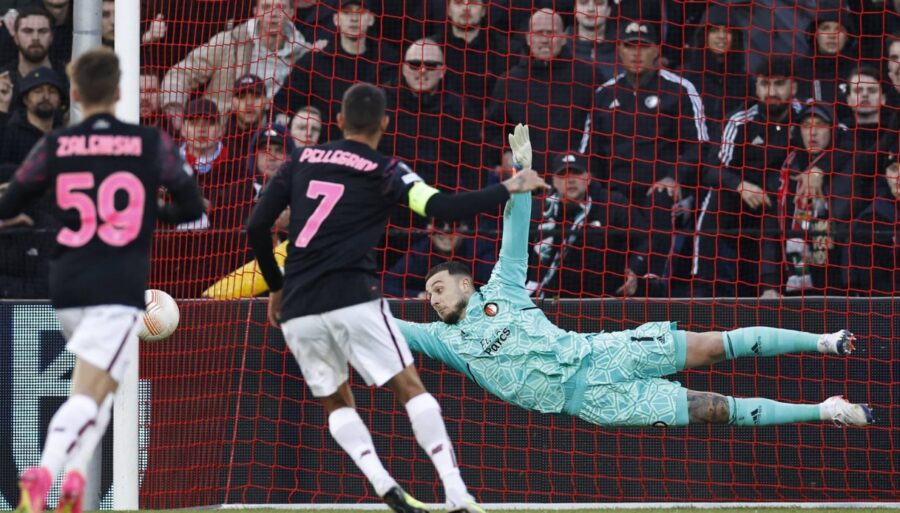 Roma, night to forget in Netherlands: Feyenoord wins 1-0