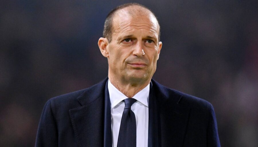 Massimiliano Allegri sees half of the glass as full