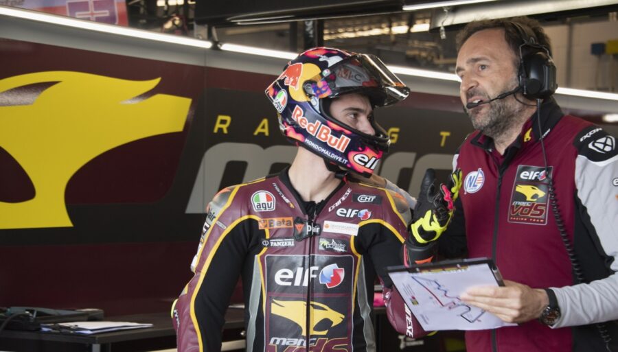 Moto2, Tony Arbolino has two thoughts fixed in his mind