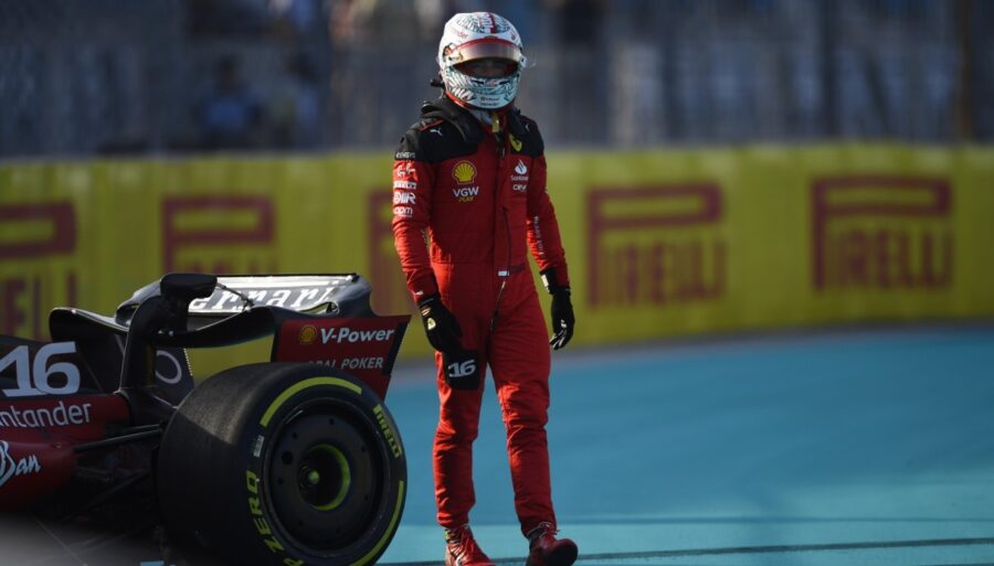 F1: horror numbers for Charles Leclerc, never so bad