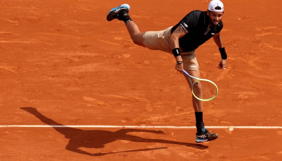 Matteo Berrettini, Vincenzo Santopadre sees the glass half full