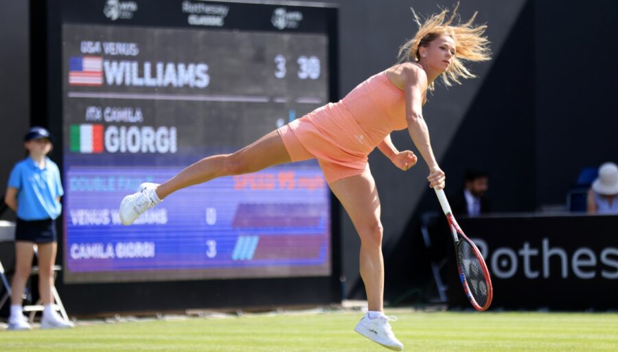 WTA Birmingham, Camila Giorgi eliminated by the eternal Venus Williams