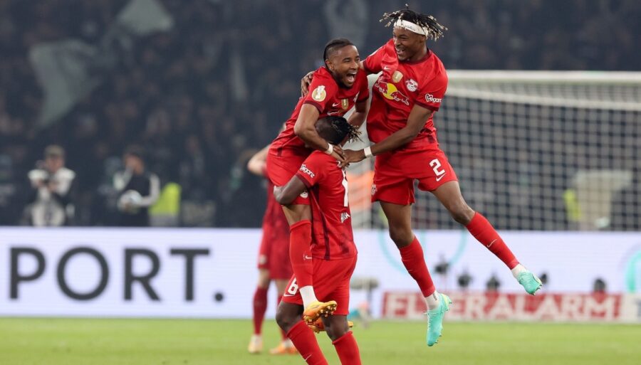 Leipzig wins the German Cup