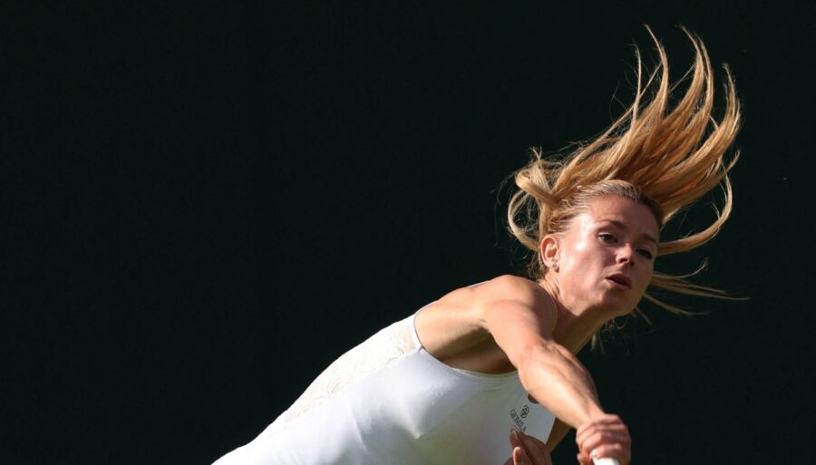 Camila Giorgi smiles again in Montreal