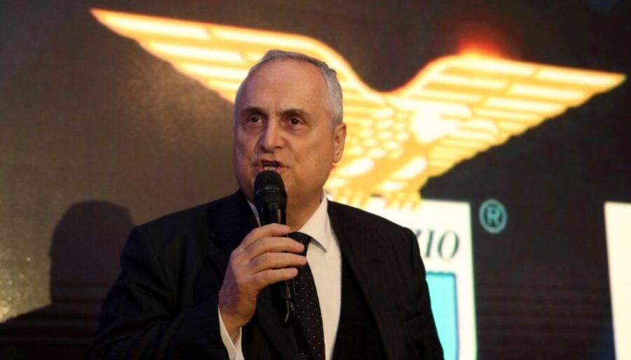 Claudio Lotito armors Ciro Immobile