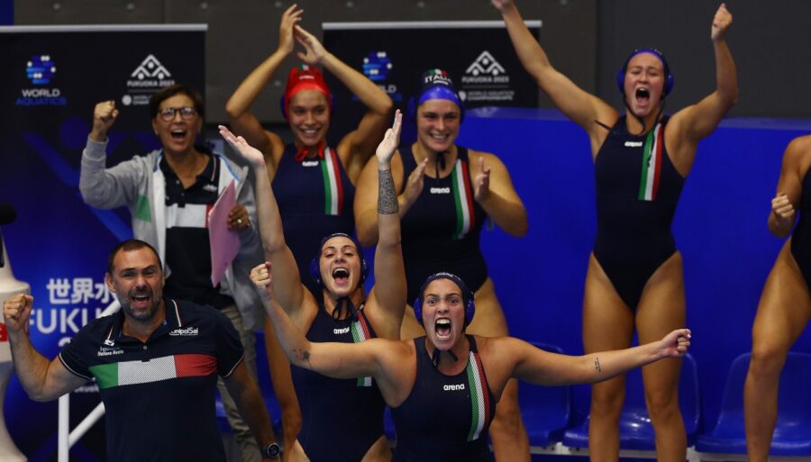 Water polo, Setterosa does the feat against the U.S.