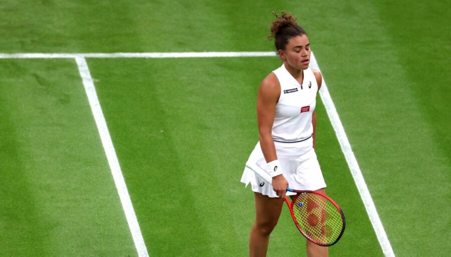 Wimbledon Jasmine Paolinis Dream Ends In The Third Set Kvitova Wins