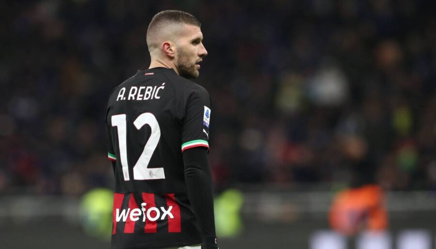 Milan, official farewell to Rebic