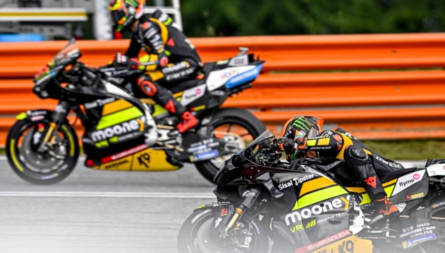VR46: Marco Bezzecchi with a regret, Luca Marini on the rise