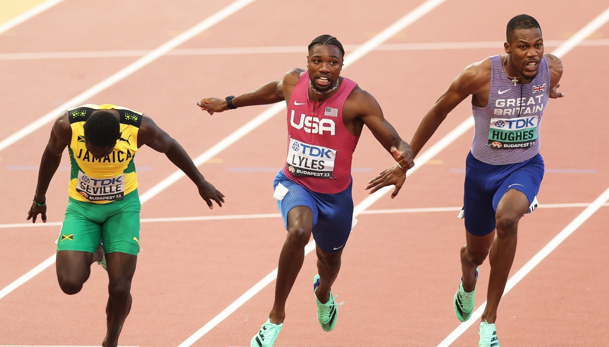 Athletics Noah Lyles new 100meter world champion Sportal.eu