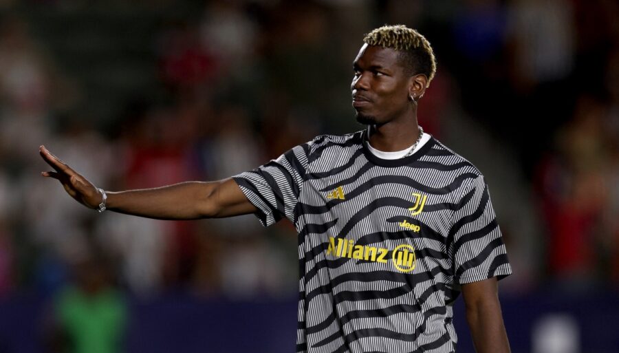 Juventus, Paul Pogba goes wild in friendly match