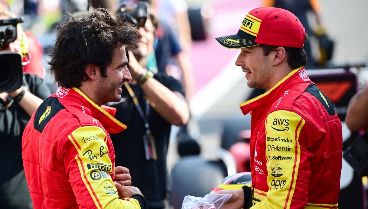 F1, Monza: the euphoria of the Ferrari clan. Leclerc: When I have this support it is an amazing feelin Sainz P1 ferrari