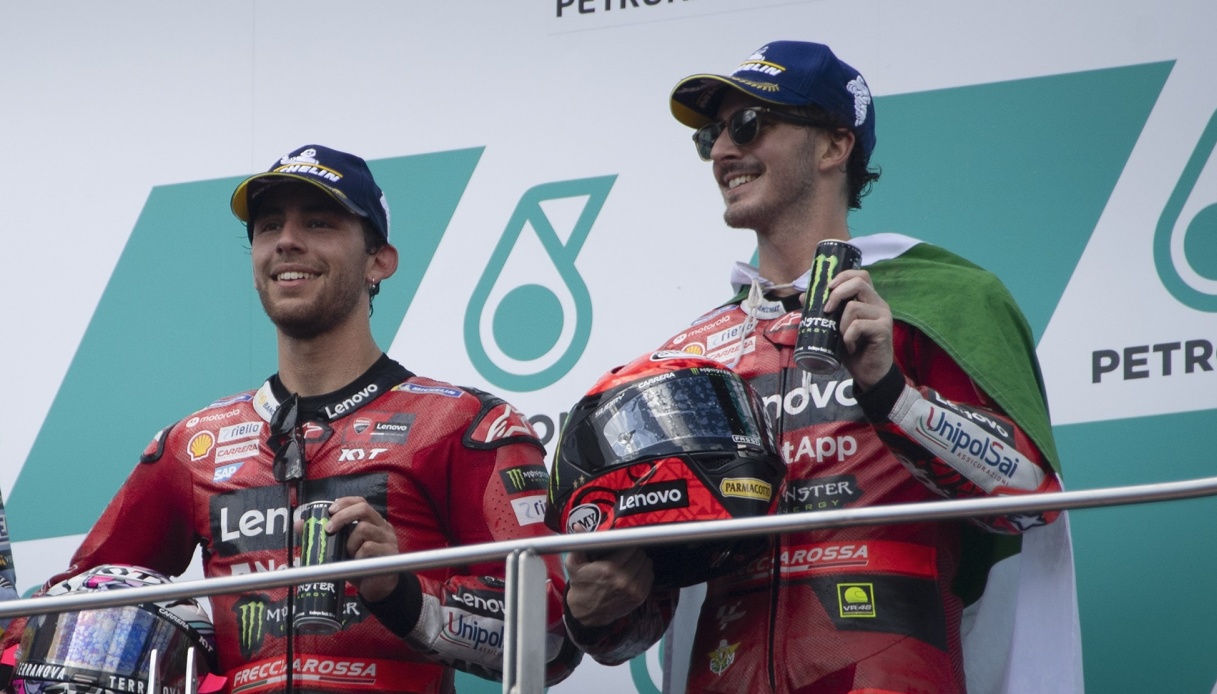 Ducati: steel pact Pecco Bagnaia - Enea Bastianini - Sportal.eu