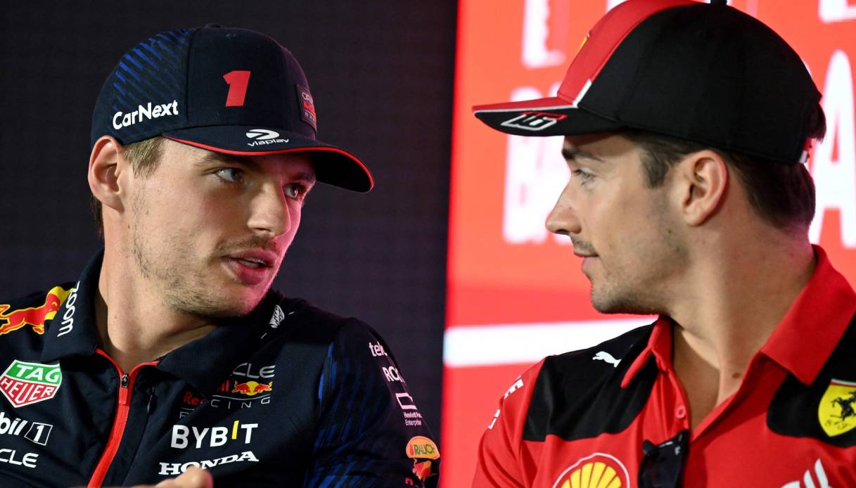 Max Verstappen jokes with Charles Leclerc - Sportal.eu