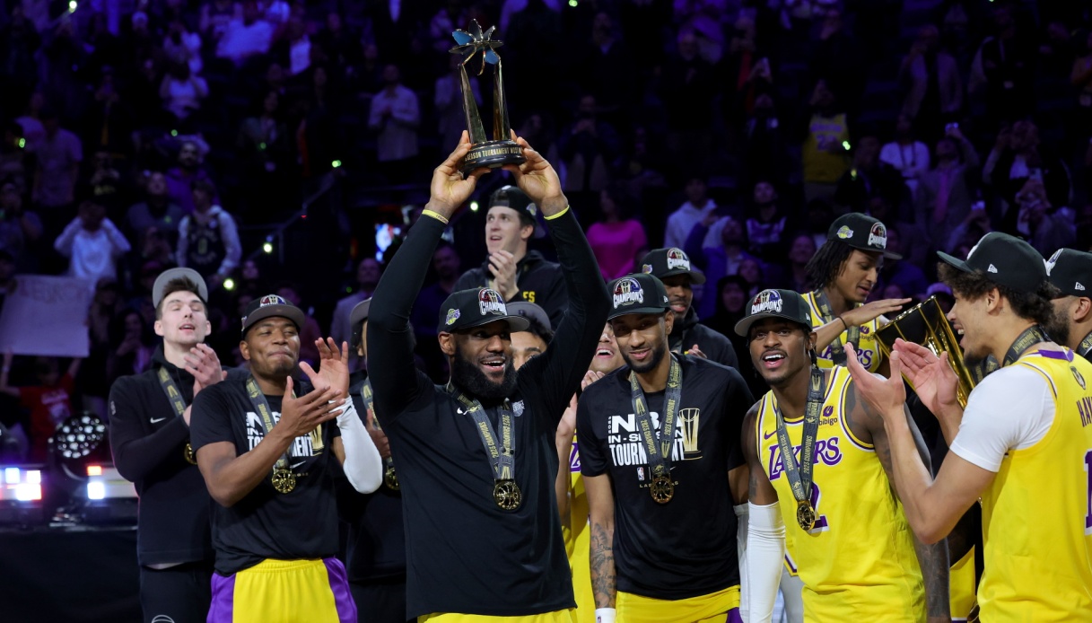 NBA Cup, Trophy To LA Lakers With LeBron James MVP - Sportal.eu