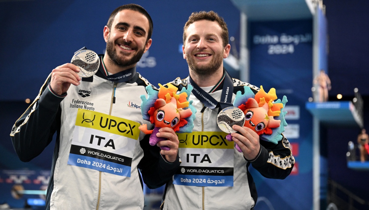 Diving, historic World silver for Lorenzo Marsaglia and Giovanni Tocci