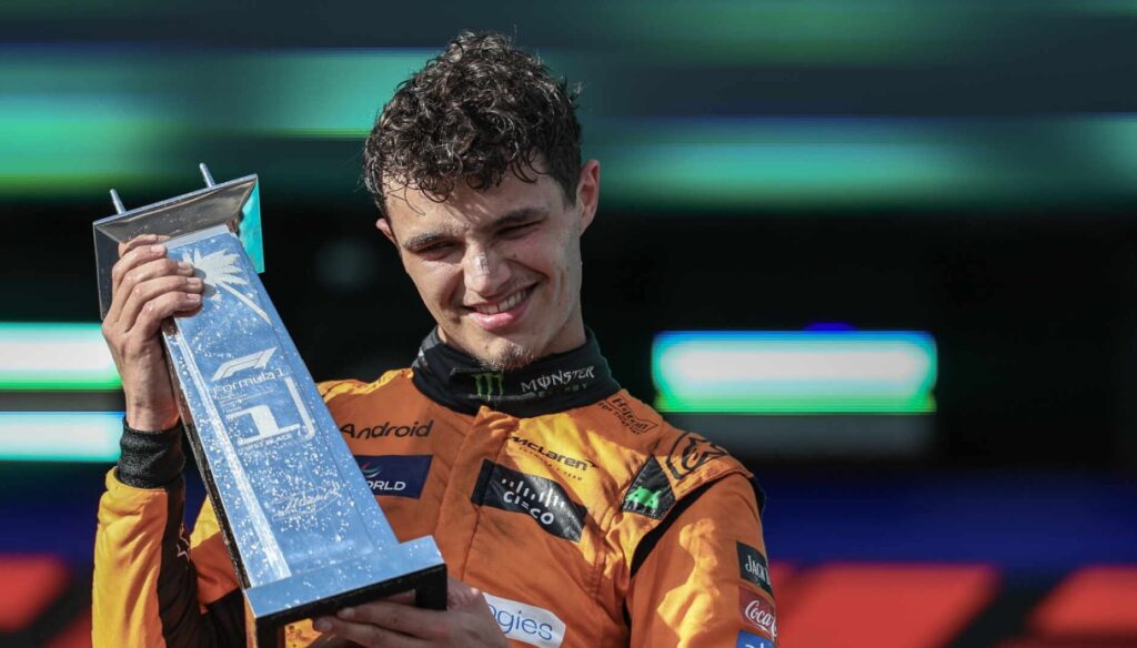 F1, Lando Norris in heaven: first win in Miami - Sportal.eu