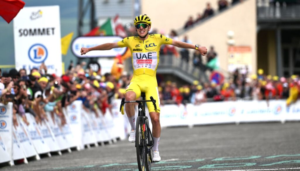 Tour de France: Tadej Pogacar wins in Soulan Pla d'Adet and stretches ...