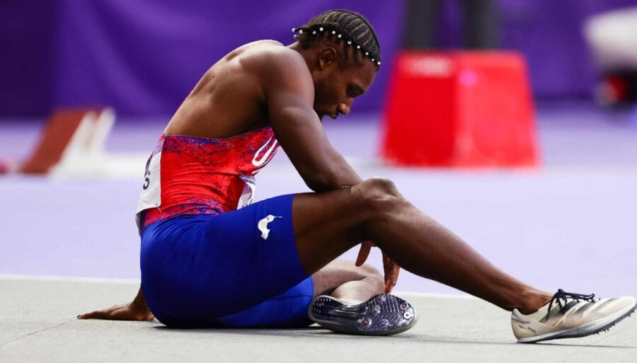 Paris 2024 Olympics Noah Lyles raises white flag Sportal.eu