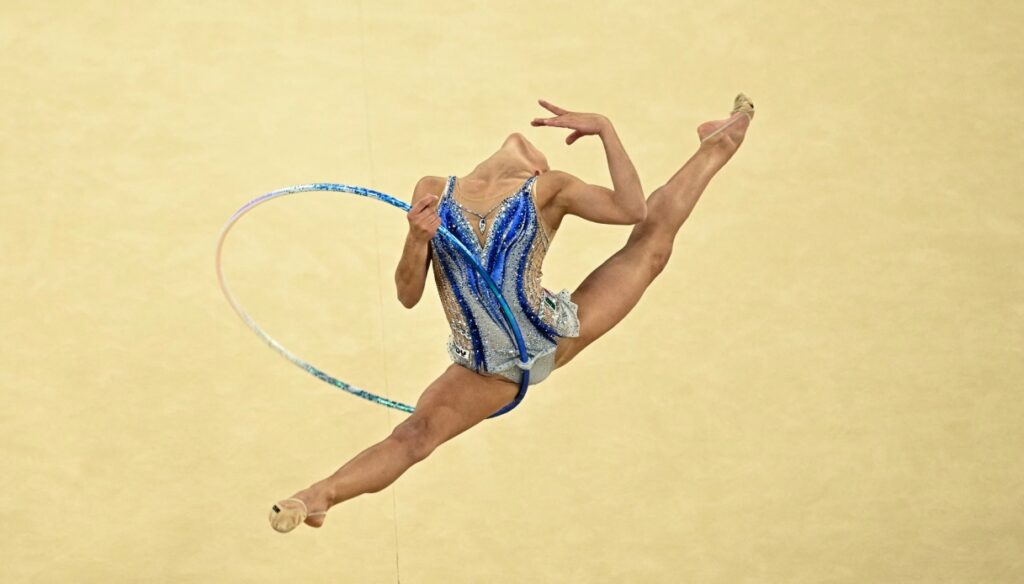 Paris 2024 Olympics, Sofia Raffaeli tops rhythmic gymnastics qualifiers