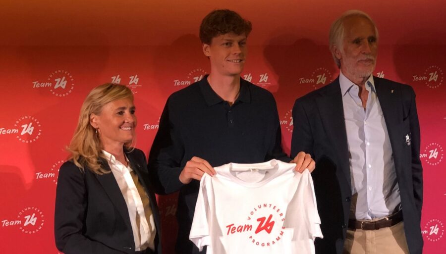 Milan-Cortina 2026, Jannik Sinner volunteer ambassador