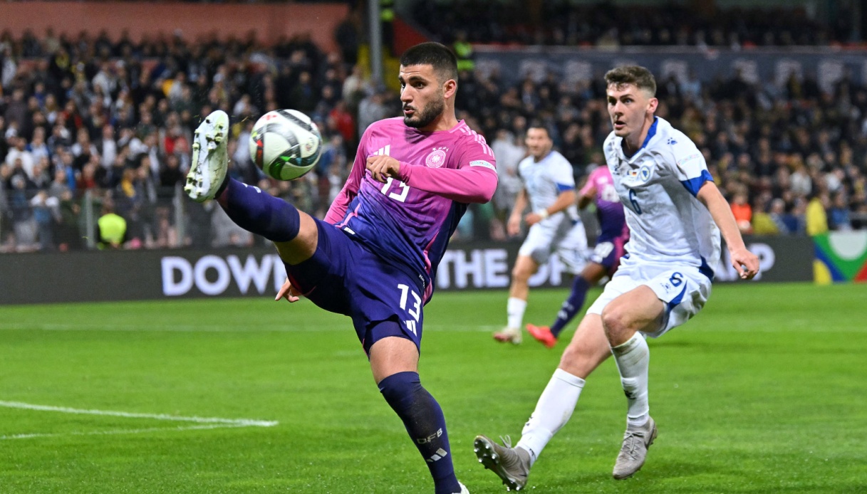 Nations League Germany beats Bosnia (and VAR), draw in ten for