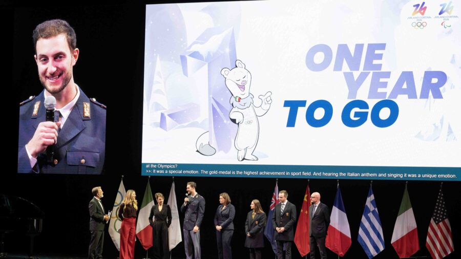 Milan-Cortina 2026, exactly one year away