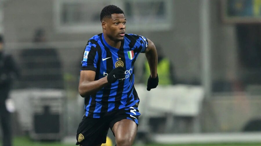 Denzel Dumfries did not make it past the two Champions League finals lost