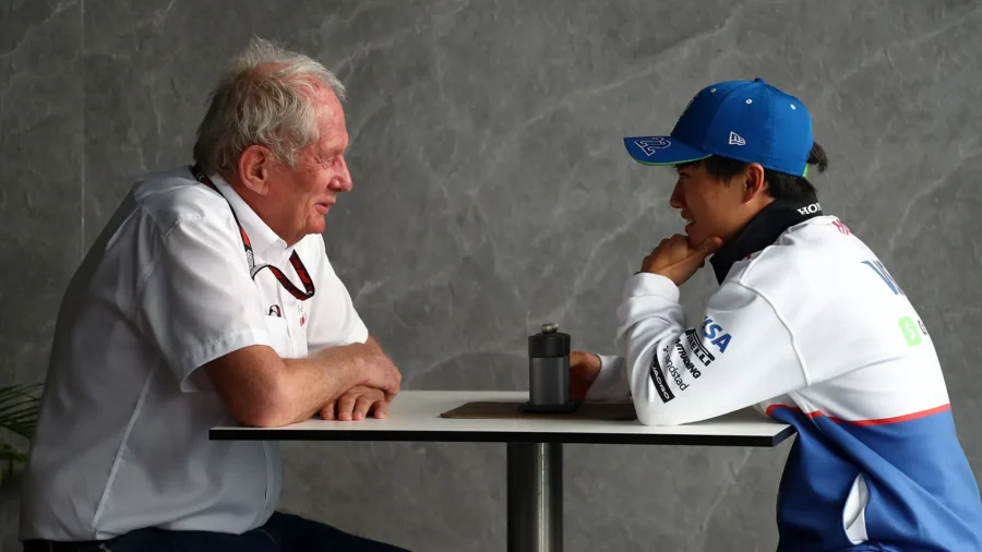 Helmut Marko chimes in again with Liam Lawson and judges on Yuki Tsunoda